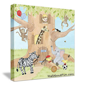 Jungle Animal Wall Art
