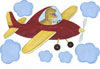 Airplane Wall Art - Animal Pilots